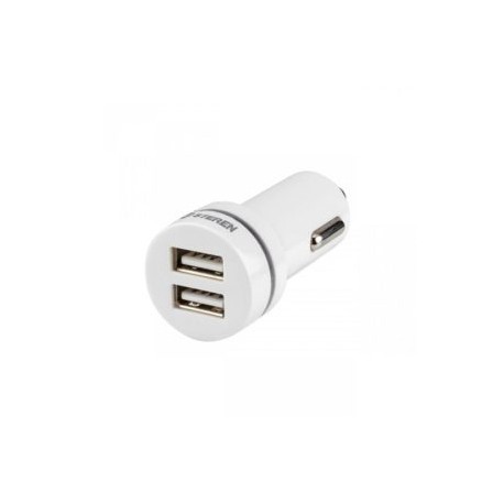 STE-CAR-ELI862 / ELI-862 CARGADOR USB PARA AUTO, BLANCO