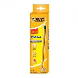 BIC-LAP-CONAM12 / 70330428744 LAPIZ BIC EVOLUTION AMARILLO HB 2