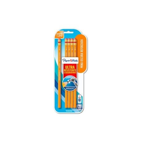 BER-LAP-0243066 / M10100243066 LAPIZ MIRADO NO 2 HEXAGONAL 4 PZ