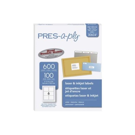 AVE-ETI-30604 / 30604 ETIQUETA TECNOLOGIA LASER/INKJET
