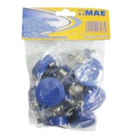 MAE-YOY-10A / YO-10A PORTAGAFETES TIPO YOYO MAE AZUL