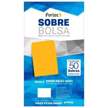 FTC-SOB-B30KG / B-30-KG SOBRE ENGOMADO LEGAL KRAFT 105G C/50