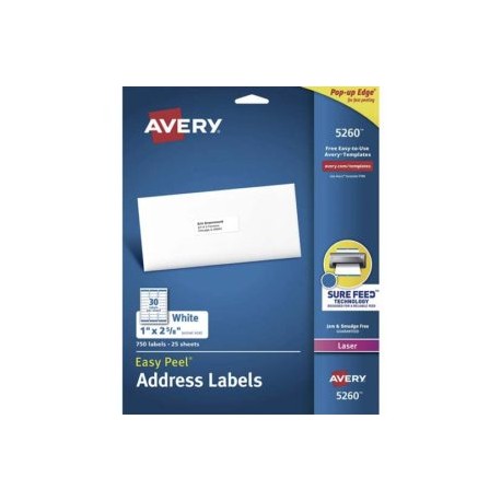 AVE-ETI-5260 / 5260 ETIQUETA TECNOLOGIA LASER