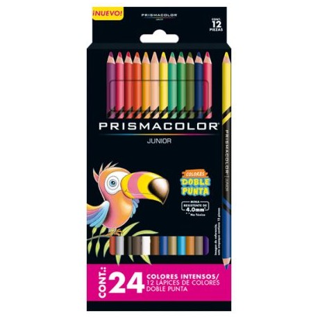 BER-COL-53018 / 2153018 COLORES PRISMACOLOR JUNIOR DOBLES