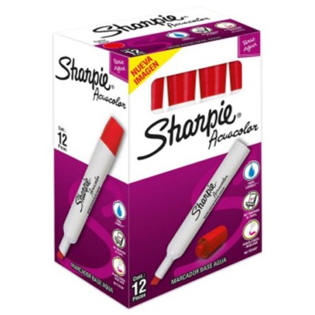 BER-MAR-2184212 / 2184212 SHARPIE ACUACOLOR 12PZ C/RJO