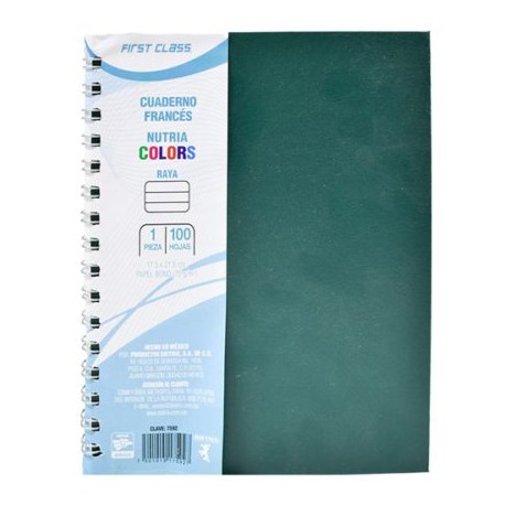 DIE-CUA-7592 / 7592 Cuaderno engargolado Dietrix forma franc