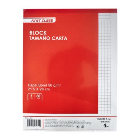 DIE-BLK-3474 / 3474 Block Dietrix tamaño carta cuadro 7 mm 8