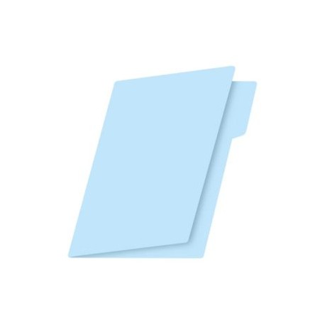 FTC-FOL-FCA02 / FCA-02 Fólder tamaño carta azul c/100