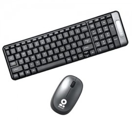 BR-ACC-6000625 / 6000625 Kit Teclado y Mouse Brobotix inalámbrico gris