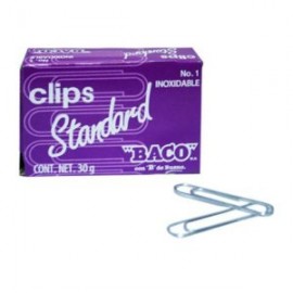 BAC-CLI-ESTAN1 / CL001 CLIP STANDARD ECONOMICO NO. 1