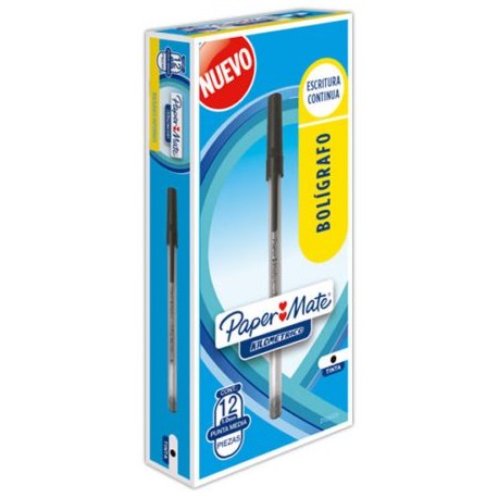 BER-BOL-29429 / 2129429 Boligrafo kilometrico economico negro pu