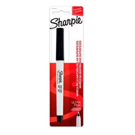 BER-MAR-812788 / 1812788 Marcador ultra fino permamente Sharpie tarjeta 1 pieza