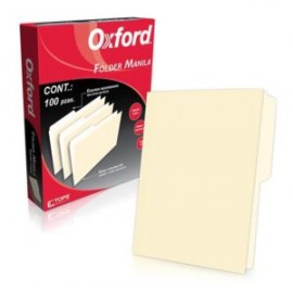 ESS-FOL-M750CRE / M7501 FOLDER OXFORD CARTA CREMA C/100