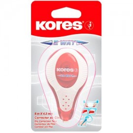 KOR-CRR-CIN2WAY / 84320.61 CORRECTOR EN CINTA KORES 8MX4.2MM 1PZ