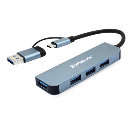 BR-CO-6005460 / 6005460 Docking Hub USB 4 en 1 Brobotix contector dual C y A