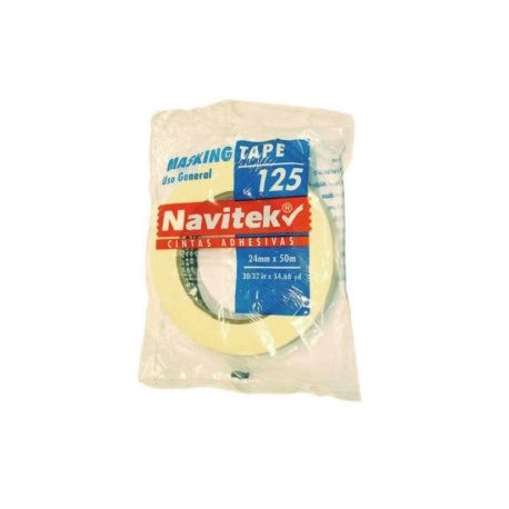 NAV-ADS-MSKG2 / 81252405000 MASKING TAPE 125 NAVITEK 24MM X 50M