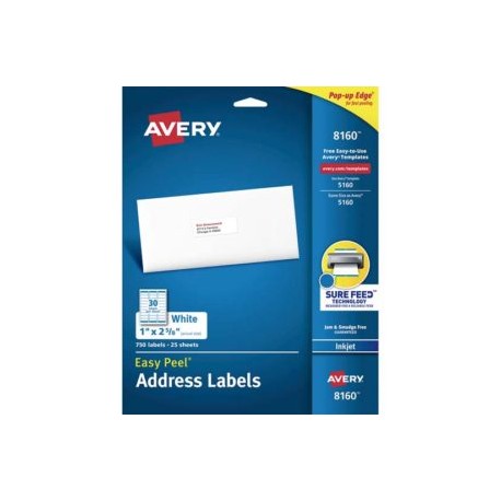 AVE-ETI-8160 / 8160 ETIQUETA TECNOLOGIA INKJET