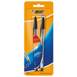 BIC-BOL-M250CN2 / 70330354319 BOLIGRAFO BIC PUNTO MEDIANO NEGRO 2PZ