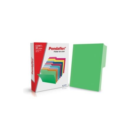 ESS-FOL-05012VD / C0050 1/2 VD FOLDER PENDAFLEX CARTA VERDE C/50