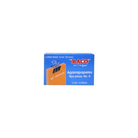 BAC-SUJ-AGPI0 / BR005 BROCHE TIPO PINZA NO.0