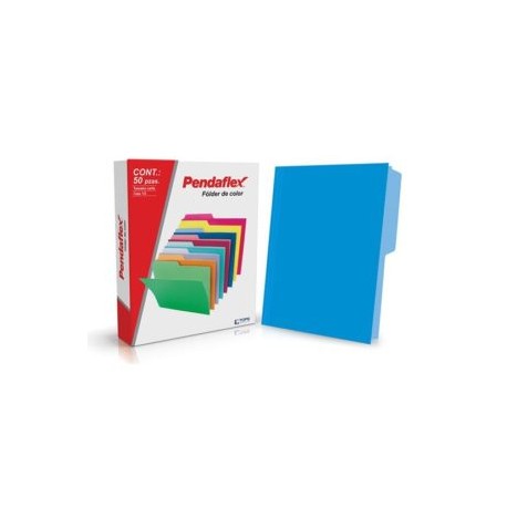 ESS-FOL-05012AZ /  C00501/2AZ FOLDER PENDAFLEX CARTA AZUL C/50
