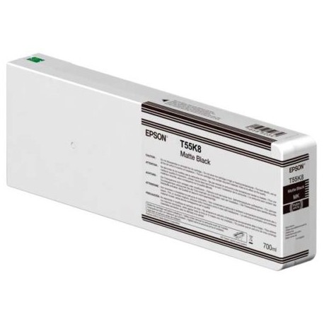 EPS-TIN-T55K800 / T55K800 Cartucho de tinta Epson T55K800 negro mate