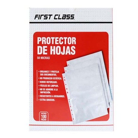DIE-PRH-6328 / 6328 Protector de hojas Dietrix tamaño carta 100 pzs 50 micras