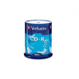 VER-DIS-94554CD / 94554 Disco Verbatim CD-R 52X 700MB TORRE 100P