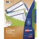AVE-SEP-11902 / 11902 SEPARADOR PLASTICO CARTA 5 DIVISIONES