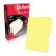 ESS-FOL-M750YEL / M750 1/2 YEL FOLDER OXFORD CARTA AMARILLO C/100
