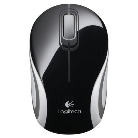 PF-LOG-127 / 910-005459 Mini Mouse Logitech M187 Inalámbrico Negro