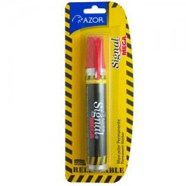 AZO-MAR-1510RO / 301.1510RO MARCADOR SIGNAL MEGA ROJO BLISTER