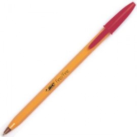 BIC-BOL-F290CR / 7501014511078** BOLIGRAFO BIC CRISTAL PUNTO FINO ROJO