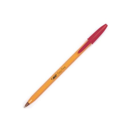 BIC-BOL-F290CR / 7501014511078** BOLIGRAFO BIC CRISTAL PUNTO FINO ROJO
