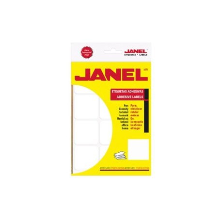 JAN-ETQ-19 / 1005050100 ETIQUETA BLANCA JANEL CLASICA NO. 19