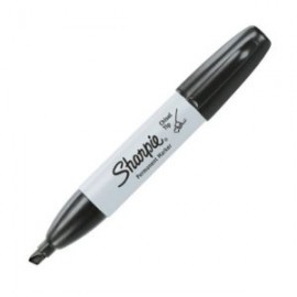 BER-MAR-1939487 / 1939487 Marcador permanente SHARPIE CHISEL negro