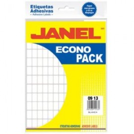 JAN-ETQ-1ECO / E120913200 ETIQUETA BLNACA JANEL ECONOPACK NO. 1