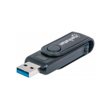 IC-CO-101981 / 101981 Lector Manhattan tarjetas USB 3.0 24 en 1