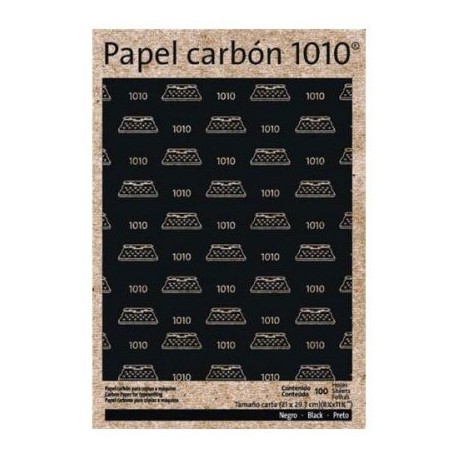 PEL-PAC-0102017 / 10102017 PAPEL CARBON 1010 HOJAS CARTA