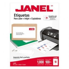 JAN-ETI-5163 /  1095163101 ETIQUETA BLANCA JANEL 51X102MM C/1000