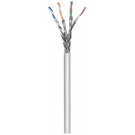 IC-CO-705066 / 705066 Bobina Intellinet Cable UTP Cat6a Sólida SFTP 305m Color Gris