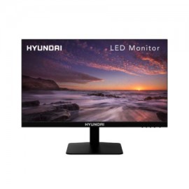 HYD-MON-HT24FOM / HT24FOMBK01 Monitor Hyundai 23.8 pulgadas FHD, IPS, plano oficina y gamer
