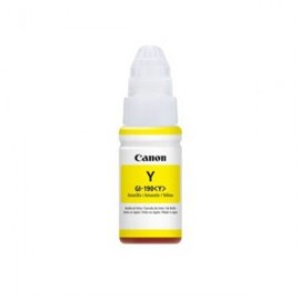 CAN-TIN-GI190Y / 0670C001AA TINTA CANON COLOR AMARILLO GI-190 Y