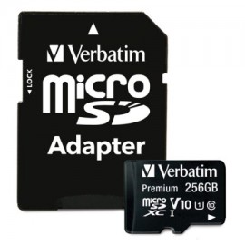 VER-ACC-70364 / 70364 MICROSDXC PREMIUM VERBATIM 256GB CLASE 1