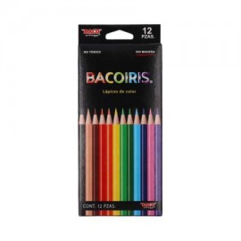 BAC-COL-LP01 / LP001 Colores bacoiris largos 12 piezas