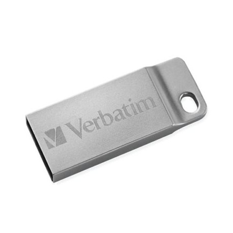VER-ACC-98749 / 98749 Memoria Verbatim USB 32gb Metal Executive Silver 2.0