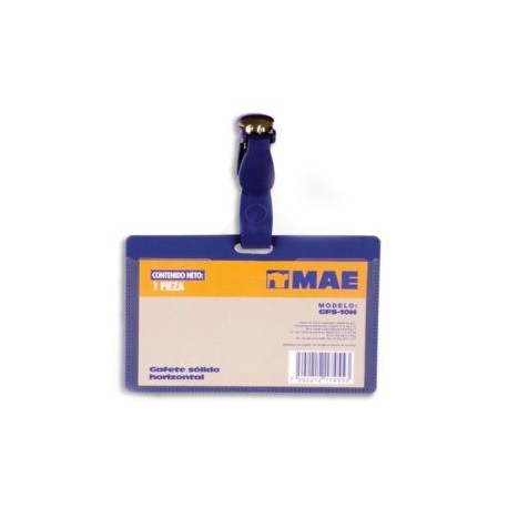 MAE-GAF-GFS10H / GFS-10H GAFETE AZUL HORIZONTAL MARCA MAE