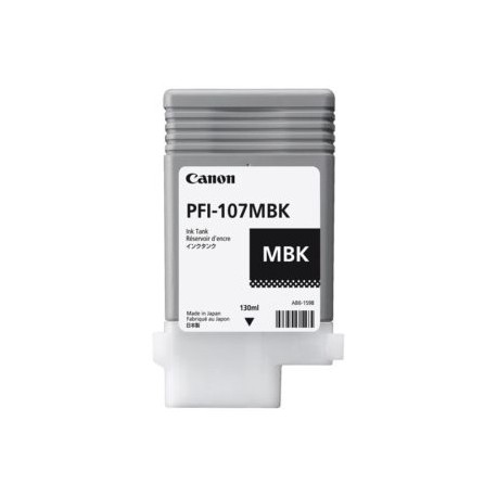 CAN-TIN-107MBK / 6704B001AA TANQUE DE TINTA NEGRO MATE PFI-107MBK