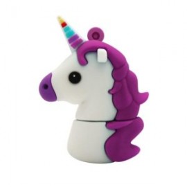 BR-ME-19043232 / 190432-32 MEMORIA USB 32GB UNICORNIO MORADO