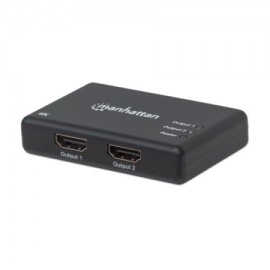 IC-CO-207669 / 207669 Video splitter hdmi Manhattan de 2 pu os 4k 30hz negro